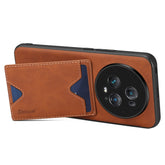 Denior PU Back Cover Card Slot Holder Phone Case